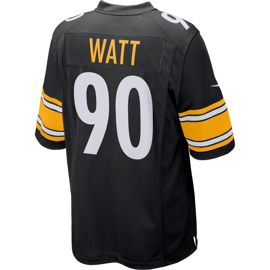 Pittsburgh Steelers T.j. Watt Game Black Football Jersey product image