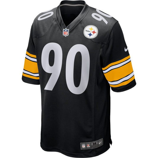 Pittsburgh Steelers T.j. Watt Game Black Football Jersey product image