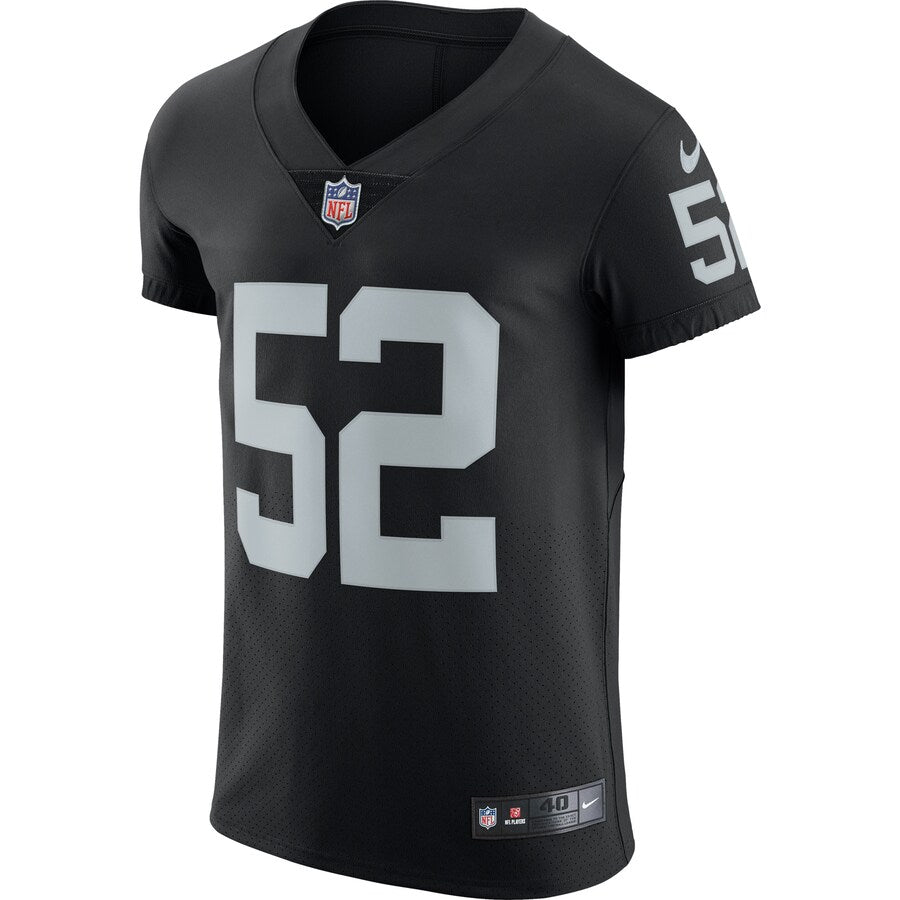 Las Vegas Raiders Khalil Mack Black Football Jersey product image