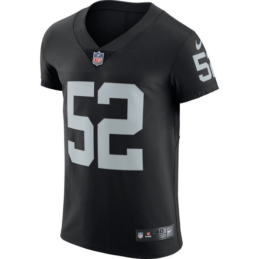 Las Vegas Raiders Khalil Mack Black Football Jersey product image