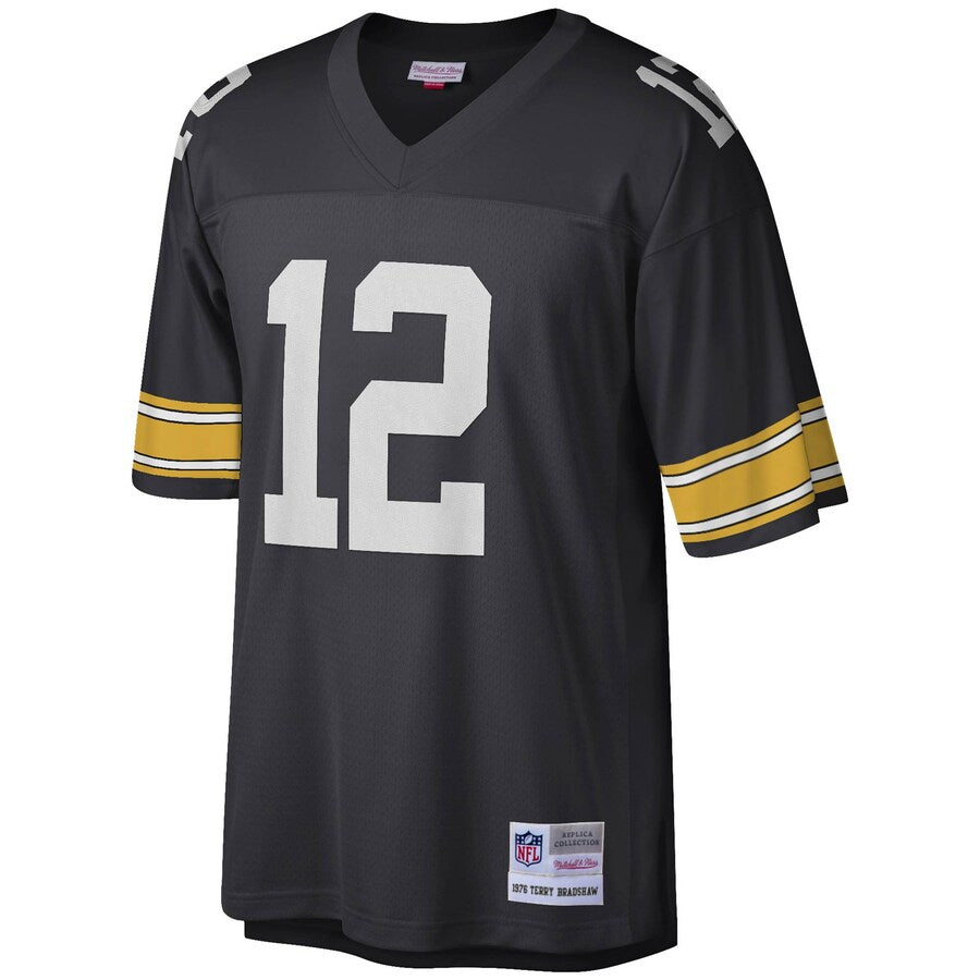 Pittsburgh Steelers Terry Bradshaw Legacy Black Football Jersey product image