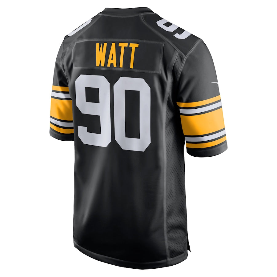 Pittsburgh Steelers T.j. Watt Alternate Game Black Football Jersey product image