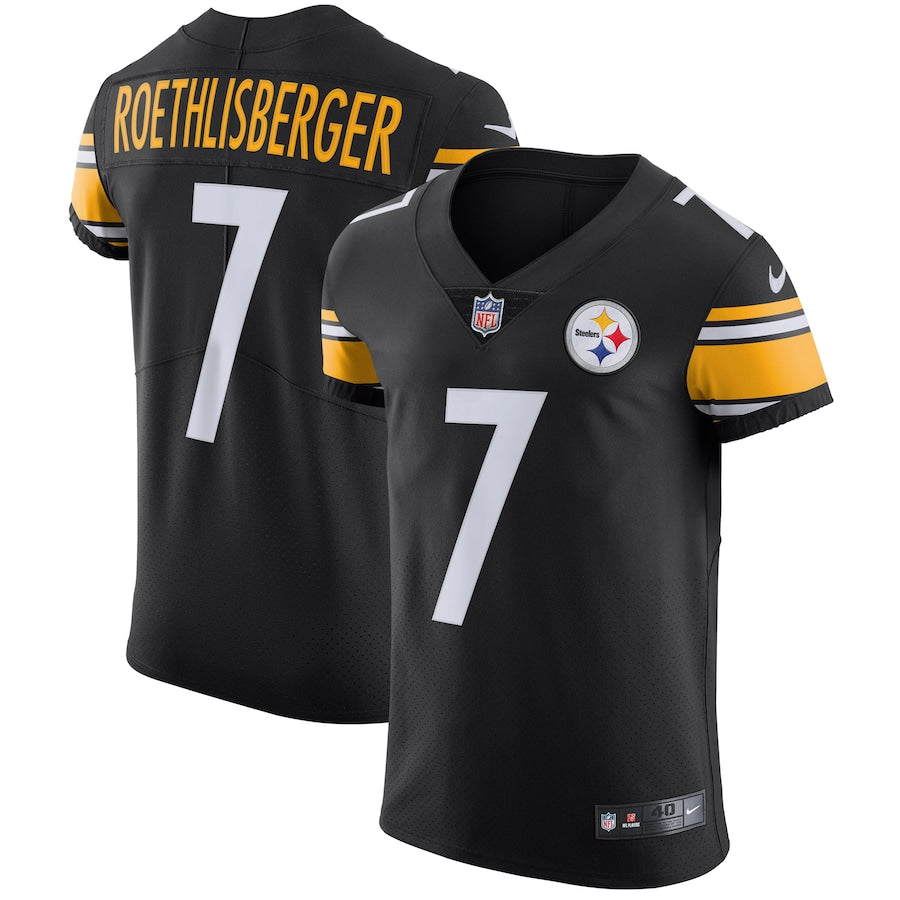 Pittsburgh Steelers Ben Roethlisberger Black Football Jersey product image