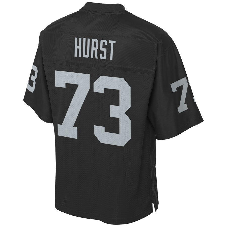 Las Vegas Raiders Maurice Hurst Pro Line Big & Tall Black Football Jersey product image