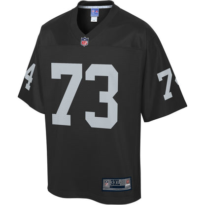 Las Vegas Raiders Maurice Hurst Pro Line Big & Tall Black Football Jersey product image