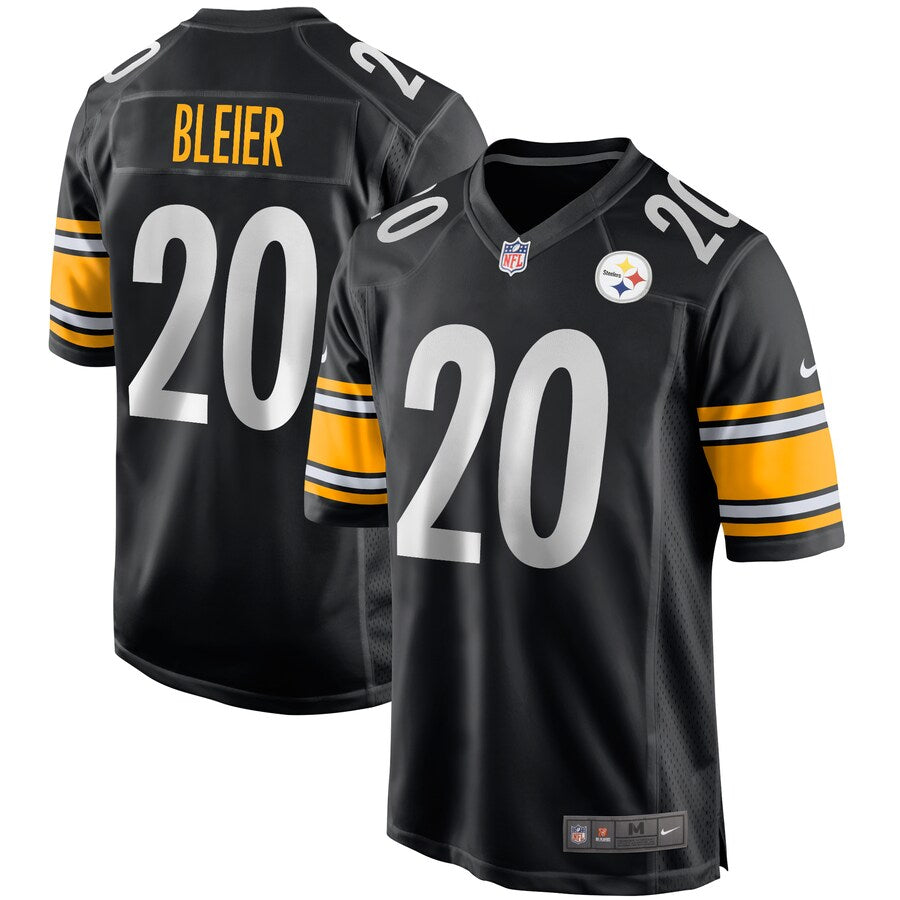 Pittsburgh Steelers Rocky Bleier Game Black Football Jersey product image