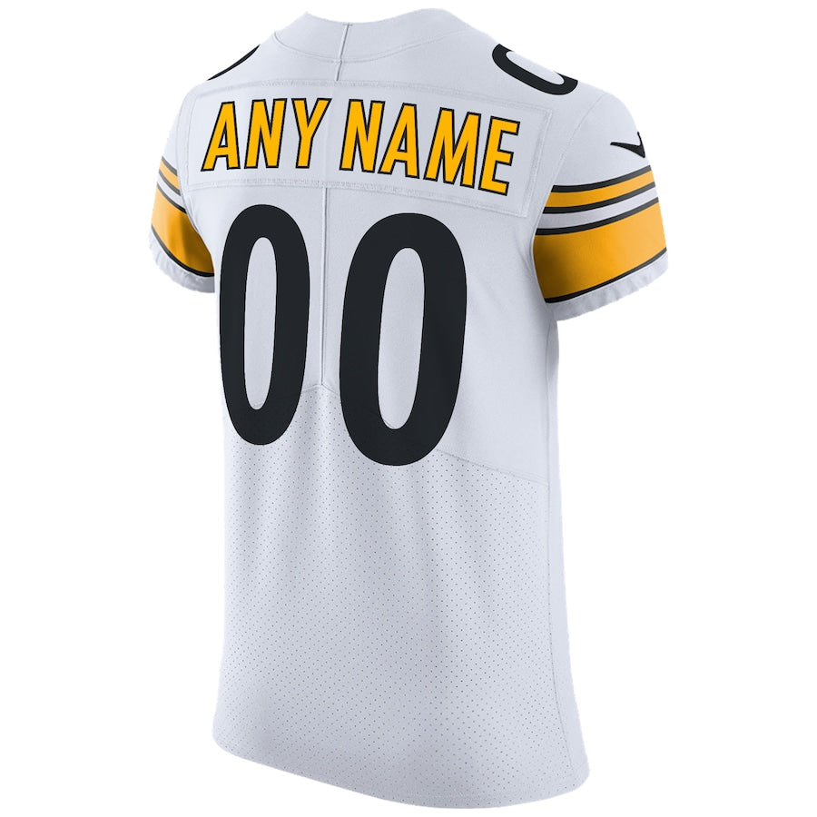 Pittsburgh Steelers Custom White Football Jersey product image