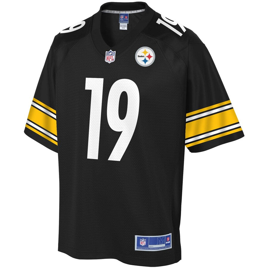 Pittsburgh Steelers Juju Smith-Schuster Pro Line Black Football Jersey product image