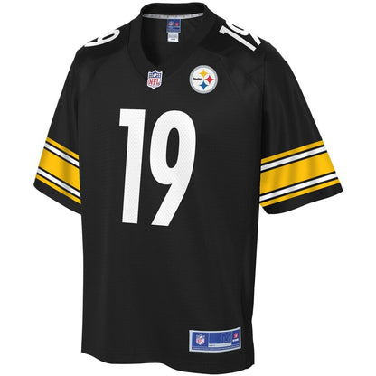 Pittsburgh Steelers Juju Smith-Schuster Pro Line Black Football Jersey product image