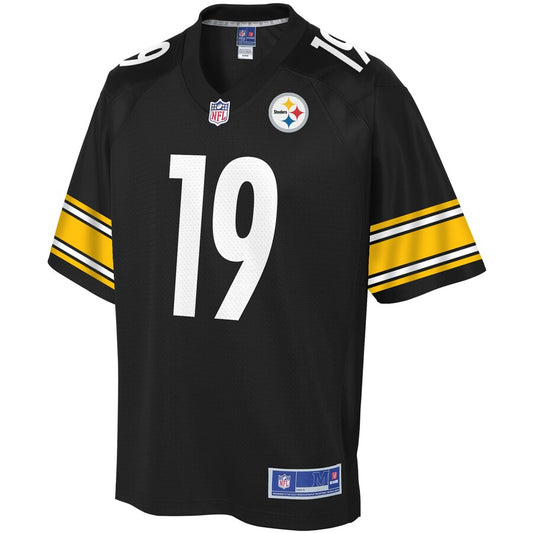 Pittsburgh Steelers Juju Smith-Schuster Pro Line Black Football Jersey product image