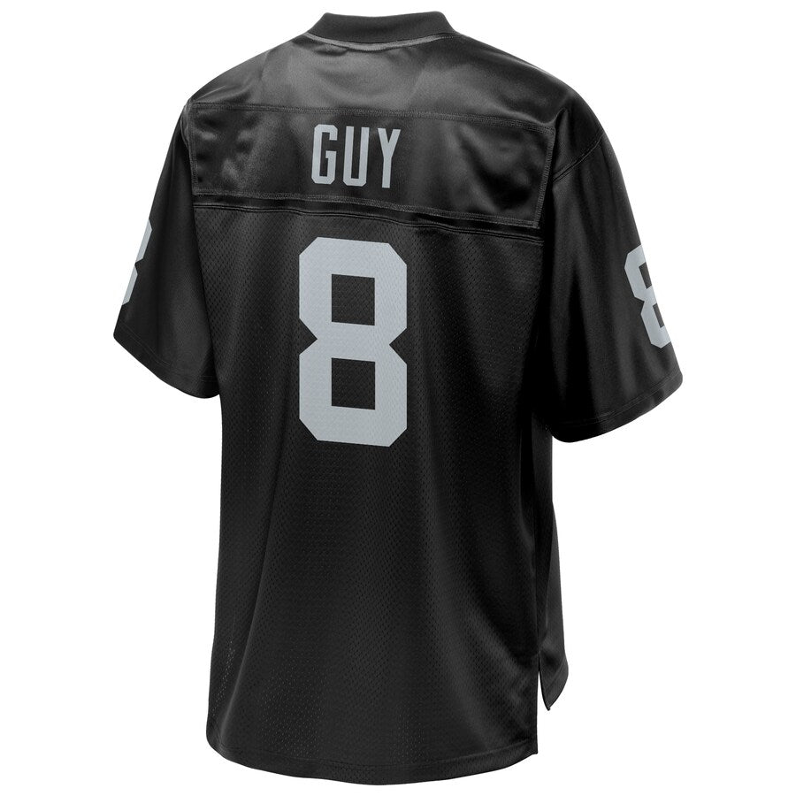 Las Vegas Raiders Ray Guy Pro Line Black Football Jersey product image