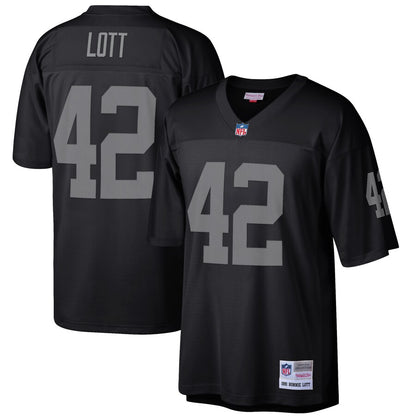 Las Vegas Raiders Ronnie Lott Legacy Black Football Jersey product image