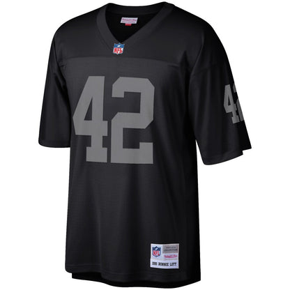 Las Vegas Raiders Ronnie Lott Legacy Black Football Jersey product image