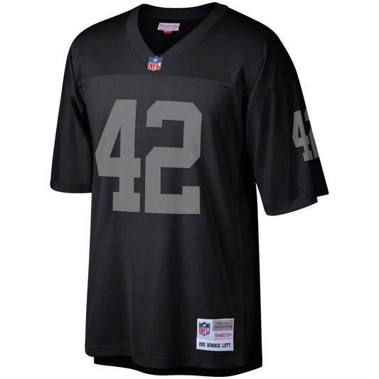 Las Vegas Raiders Ronnie Lott Legacy Black Football Jersey product image