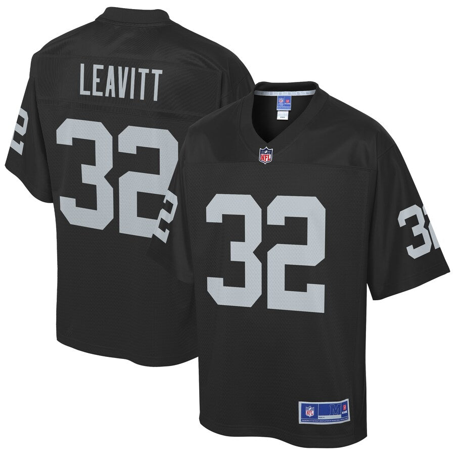 Las Vegas Raiders Dallin Leavitt Pro Line Black Football Jersey product image