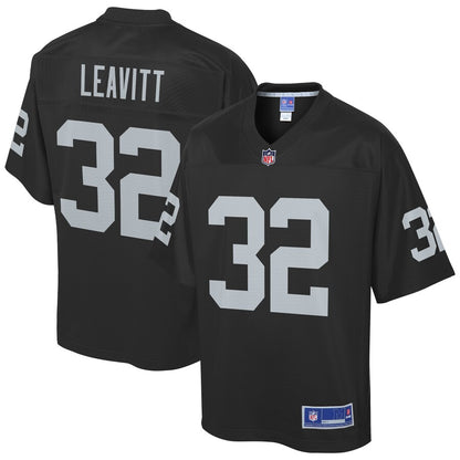 Las Vegas Raiders Dallin Leavitt Pro Line Black Football Jersey product image