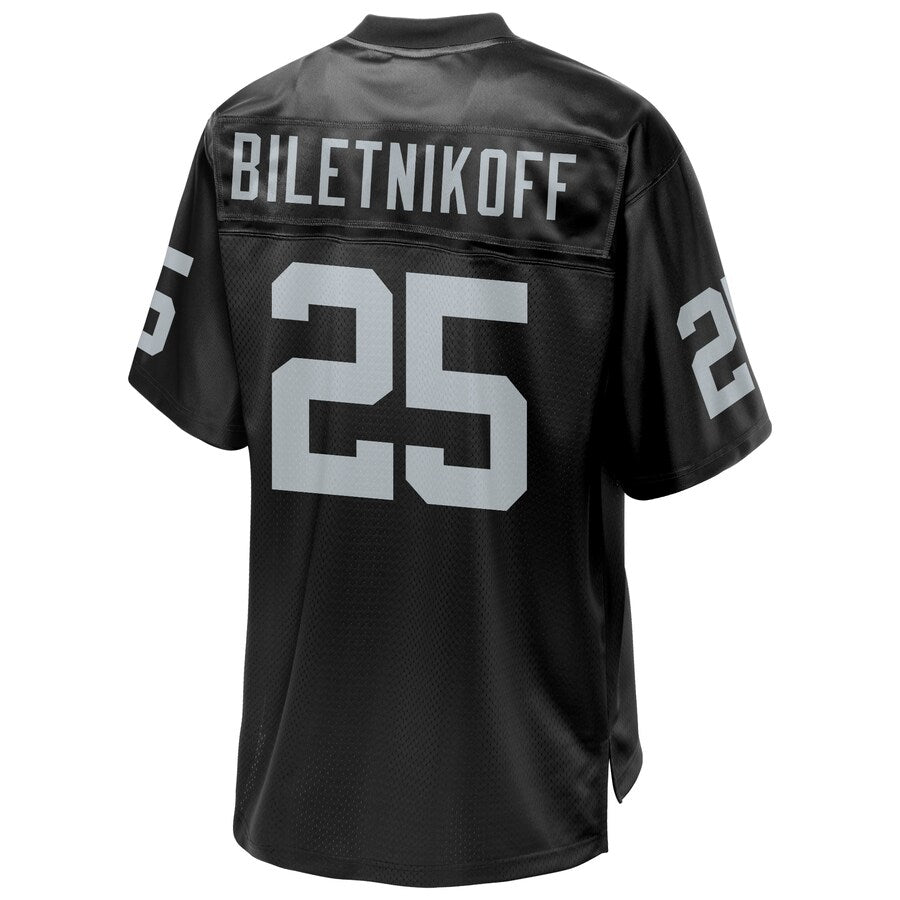 Las Vegas Raiders Fred Biletnikoff Pro Line Black Football Jersey product image