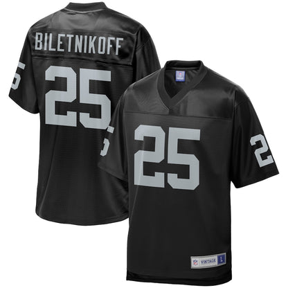 Las Vegas Raiders Fred Biletnikoff Pro Line Black Football Jersey product image
