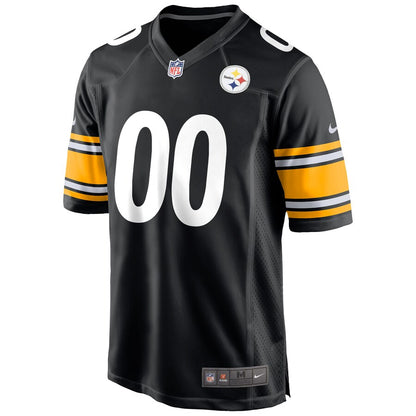 Pittsburgh Steelers Custom Game Black Football Jersey product image