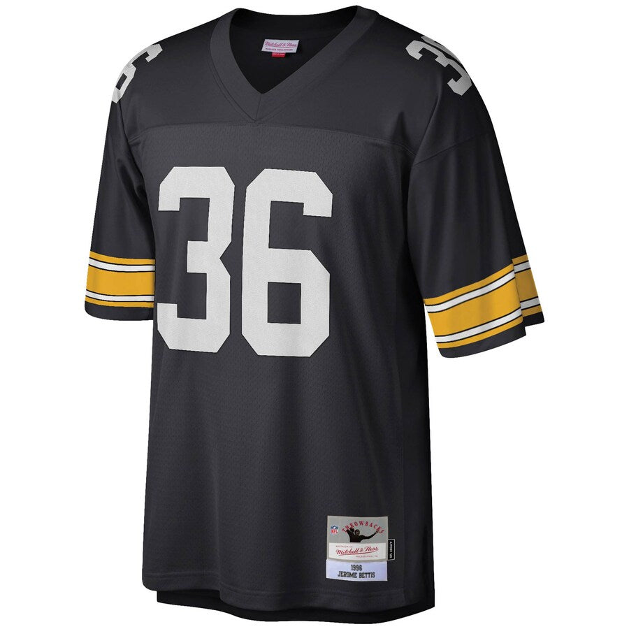 Pittsburgh Steelers Jerome Bettis Legacy Black Football Jersey product image
