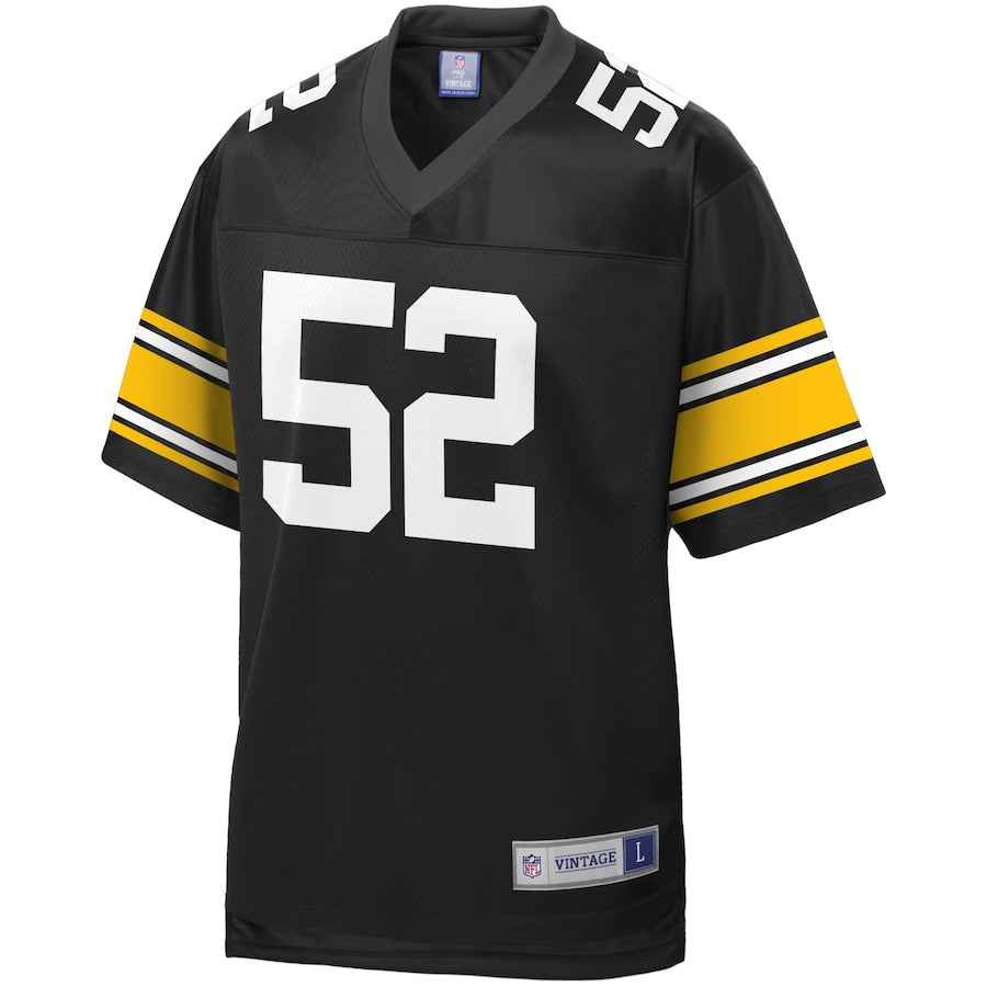 Pittsburgh Steelers Mike Webster Pro Line Black Football Jersey product image