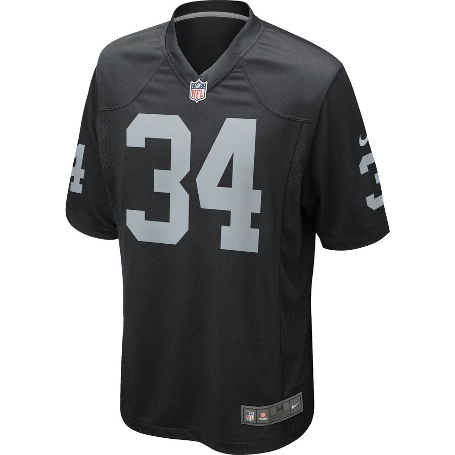 Las Vegas Raiders Bo Jackson Game Black Football Jersey product image