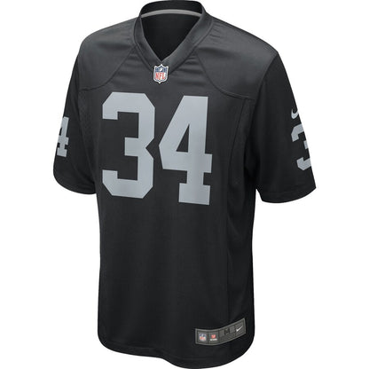Las Vegas Raiders Bo Jackson Game Black Football Jersey product image