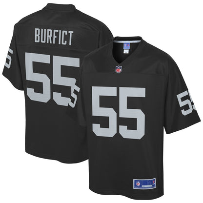 Las Vegas Raiders Vontaze Burfict Pro Line Black Football Jersey product image