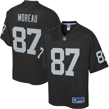 Las Vegas Raiders Foster Moreau Pro Line Black Football Jersey product image
