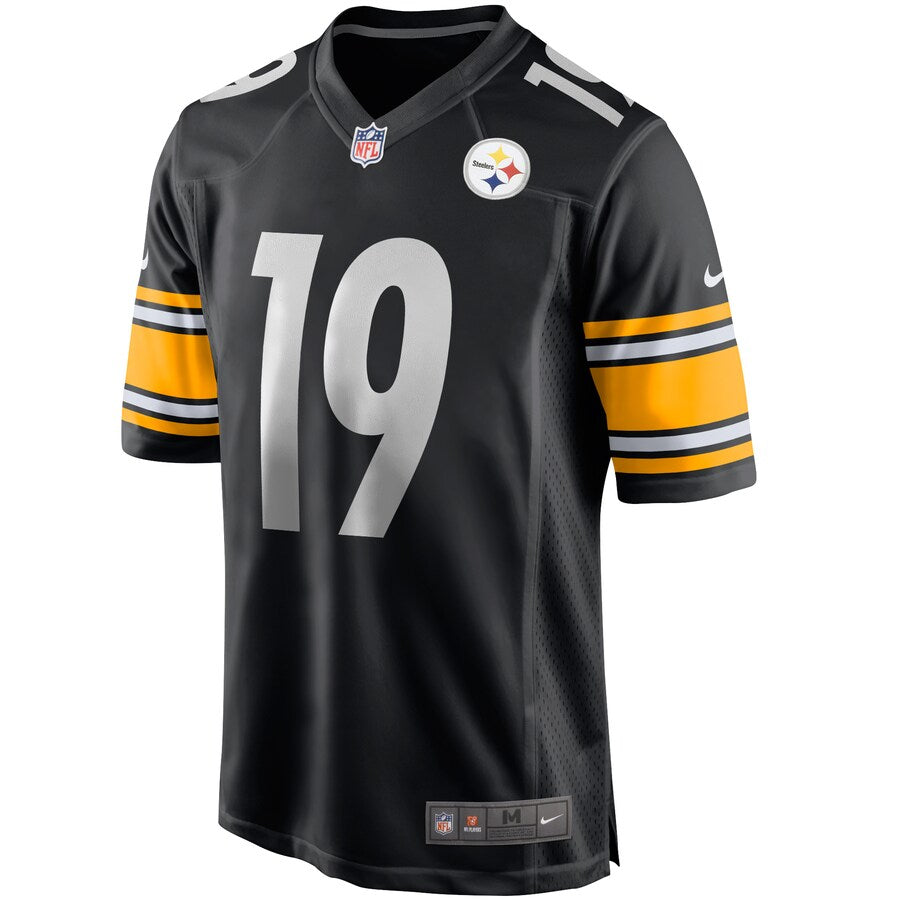 Pittsburgh Steelers Juju Smith-Schuster Team Game Black Football Jersey product image