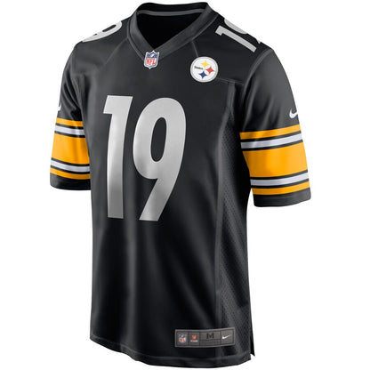 Pittsburgh Steelers Juju Smith-Schuster Team Game Black Football Jersey product image