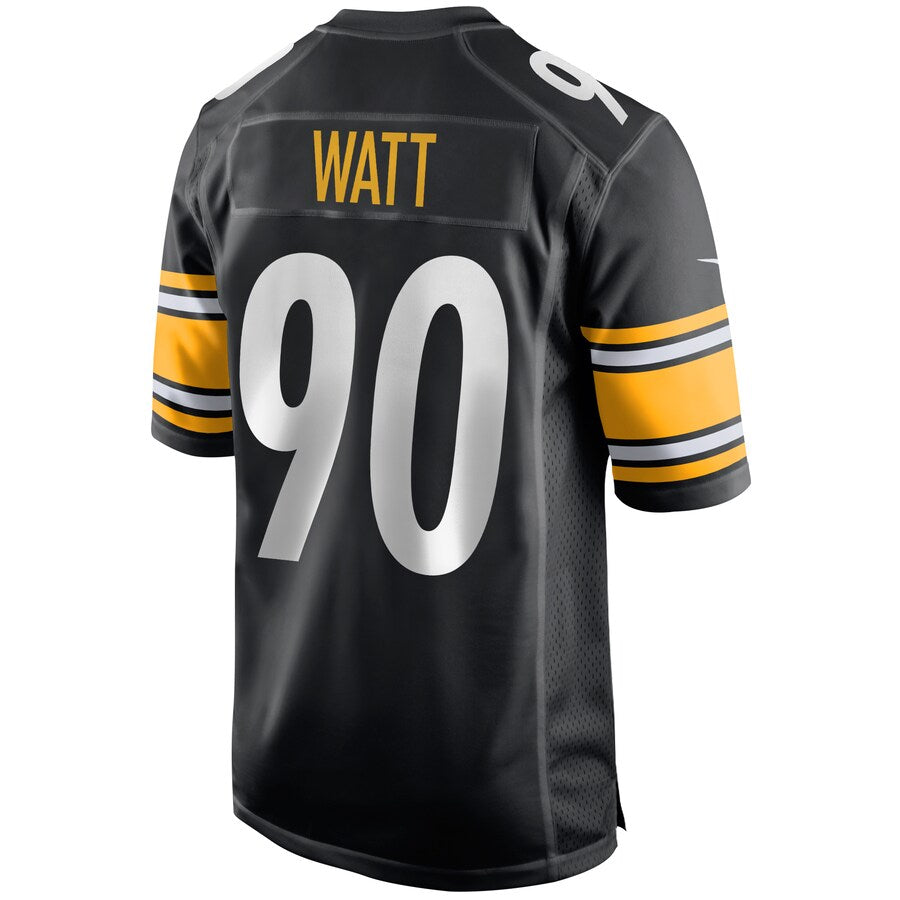 Pittsburgh Steelers T.j. Watt Game Black Football Jersey product image