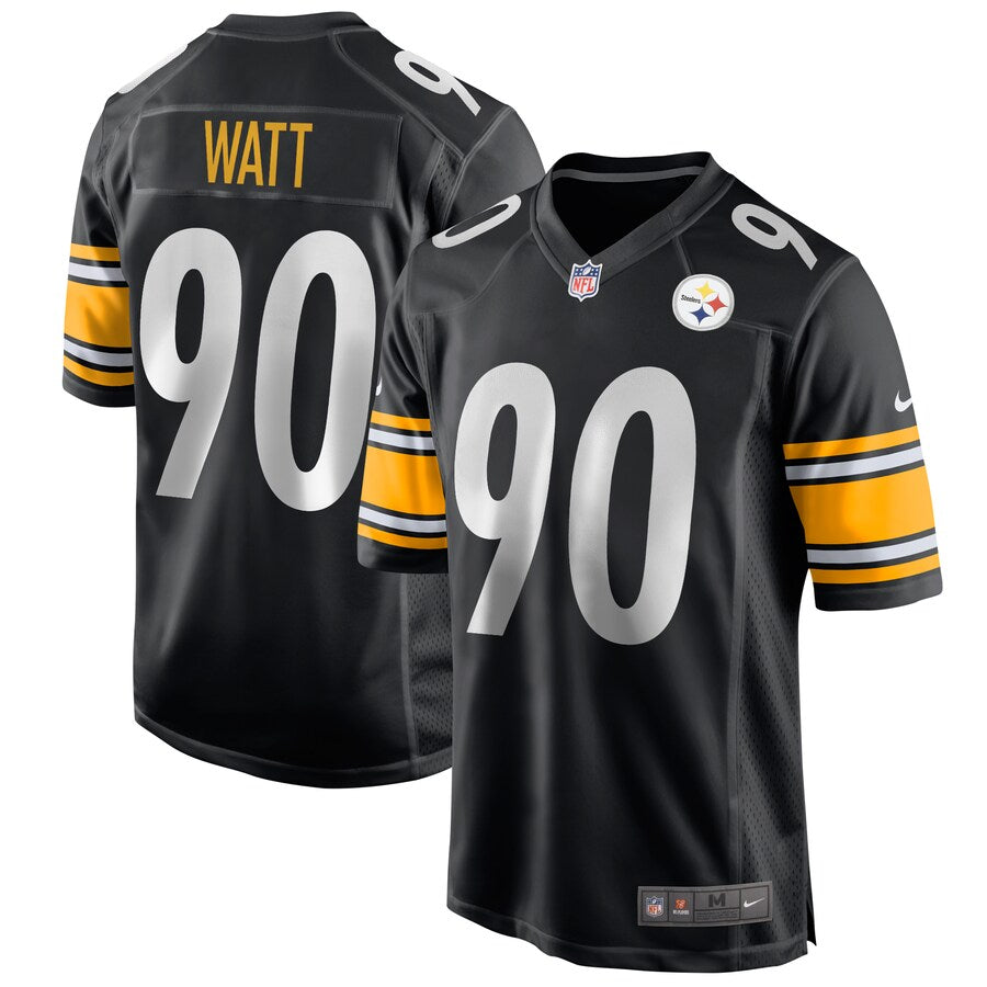 Pittsburgh Steelers T.j. Watt Game Black Football Jersey product image