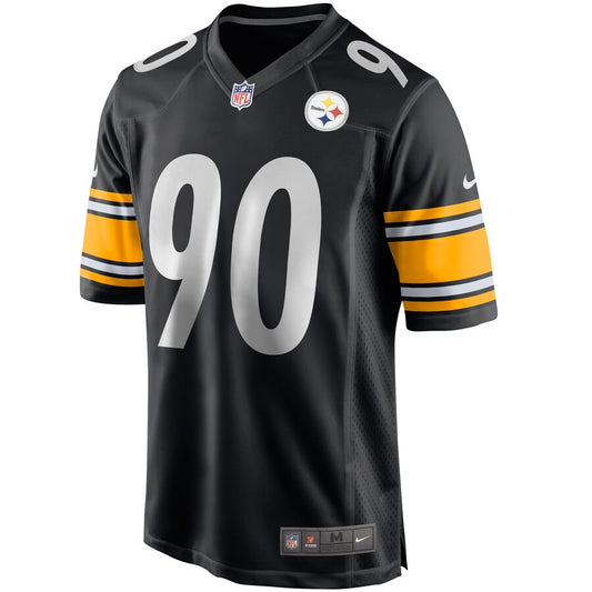 Pittsburgh Steelers T.j. Watt Game Black Football Jersey product image