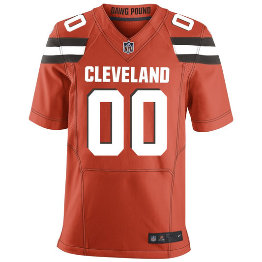 Cleveland Browns Custom Alternate Orange Football Jersey product image