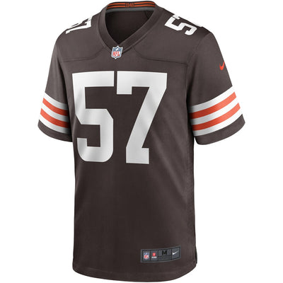 Cleveland Browns Clay Matthews Brown Game Brown Football Jersey product image