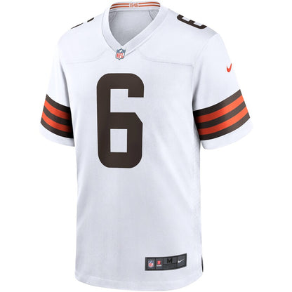 Cleveland Browns Baker Mayfield Game White Football Jersey product image