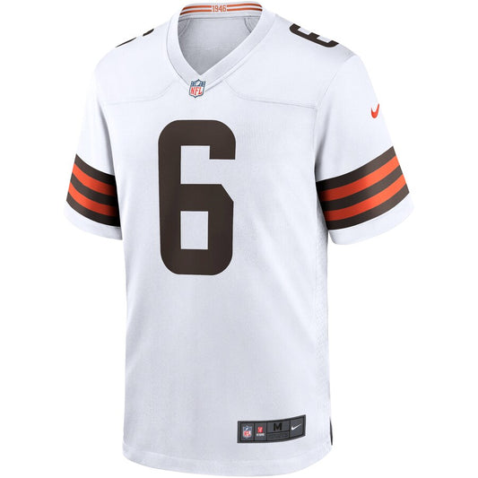 Cleveland Browns Baker Mayfield Game White Football Jersey product image