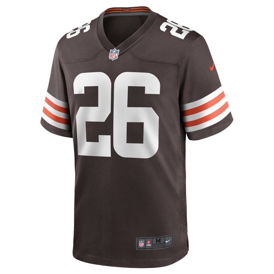 Cleveland Browns Greedy Williams Brown Game Brown Football Jersey product image