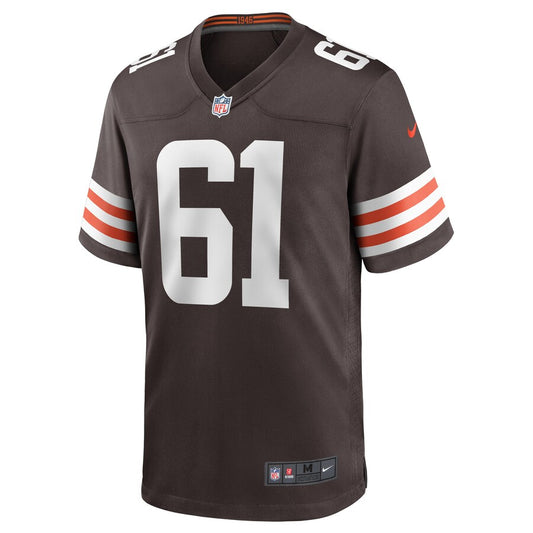 Cleveland Browns Curtis Weaver Brown Game Brown Football Jersey product image