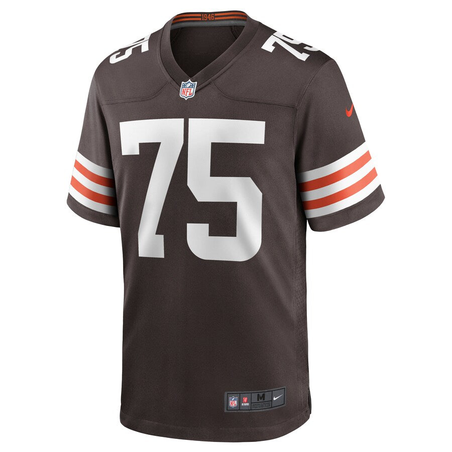 Cleveland Browns Joel Bitonio Brown Game Brown Football Jersey product image