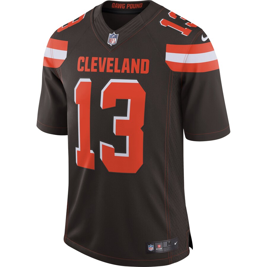 Cleveland Browns Odell Beckham Jr Brown Limited Brown Football Jersey product image