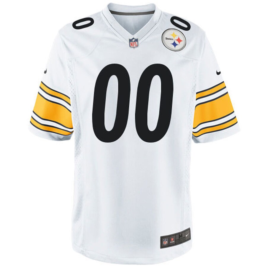 Pittsburgh Steelers Customized Game White Football Jersey product image