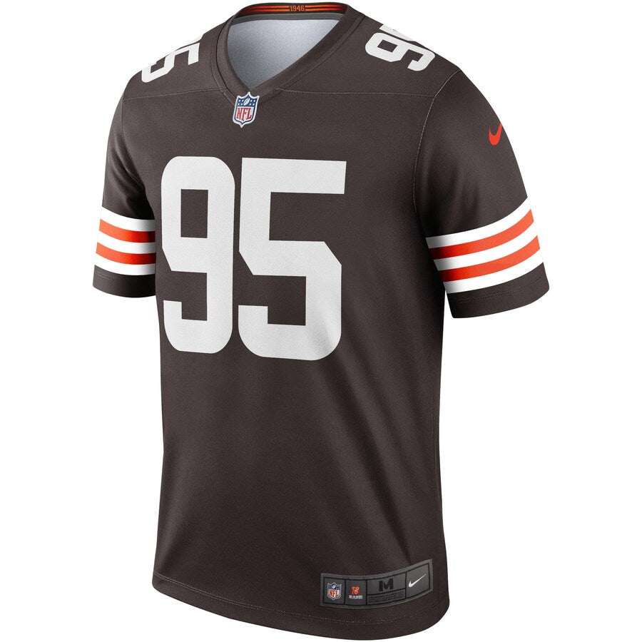 Cleveland Browns Myles Garrett Brown Brown Football Jersey product image