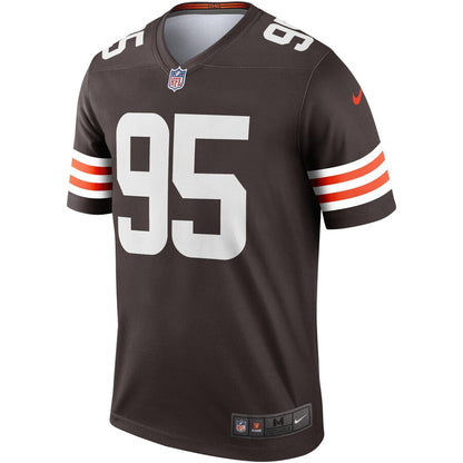 Cleveland Browns Myles Garrett Brown Brown Football Jersey product image