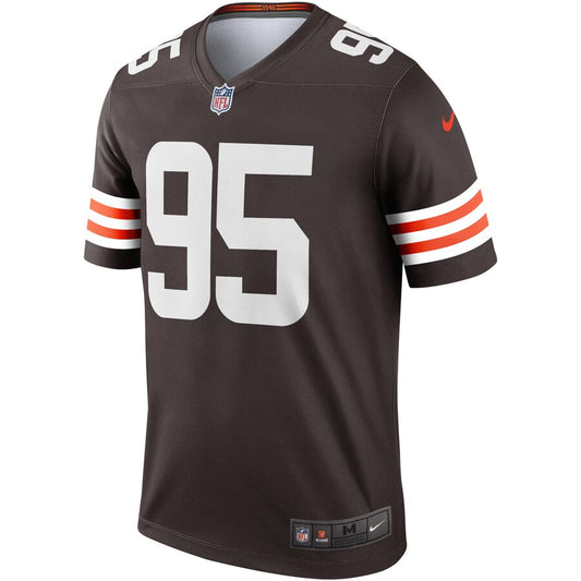 Cleveland Browns Myles Garrett Brown Brown Football Jersey product image