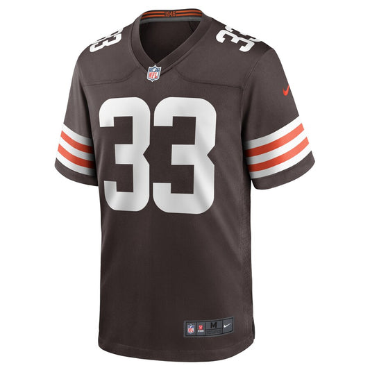 Cleveland Browns Ronnie Harrison Jr. Brown Game Brown Football Jersey product image