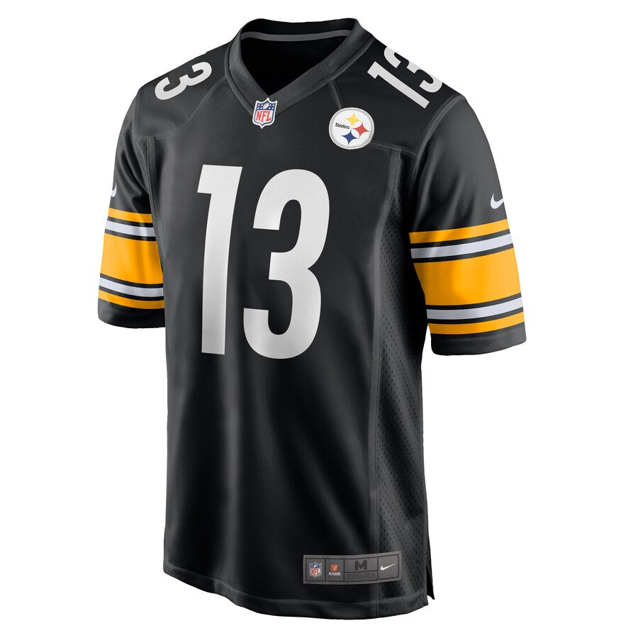 Pittsburgh Steelers James Washington Game Black Football Jersey product image