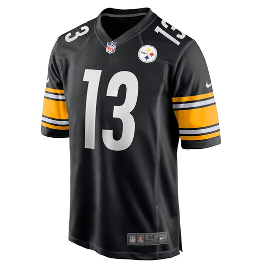 Pittsburgh Steelers James Washington Game Black Football Jersey product image