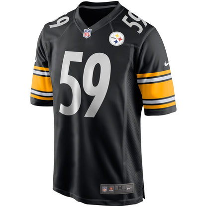 Pittsburgh Steelers Jack Ham Game Black Football Jersey product image
